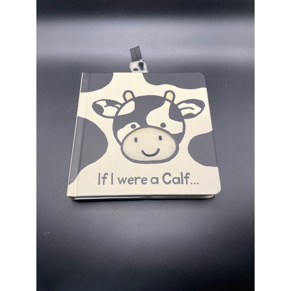 Jellycat Books If I Were a Calf Touch and Feel Board Book Millicent Venton